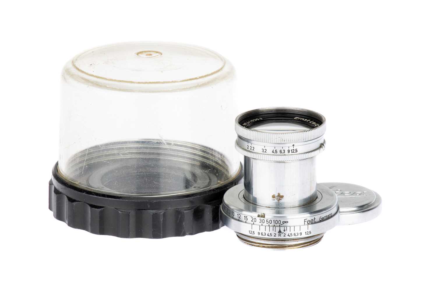 Lot 21 - A Leitz Summar Tropical f/2 50mm Collapsible Camera Lens