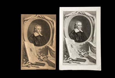 Lot 194 - 2 Folio Engravings of William Harvey M.D.