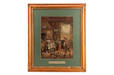 Lot 702 - Large Camera Related Victorian Lithograph