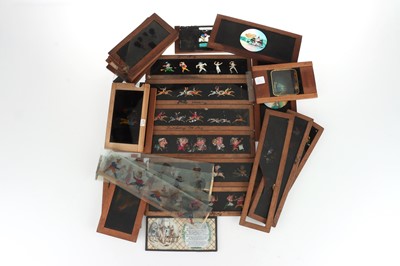 Lot 806 - A Large Collection of Victorian Magic Lantern Slides