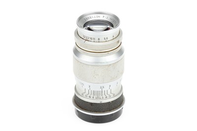 Lot 10 - A Leitz Wetzlar Elmar f/4 90mm (9cm) Lens
