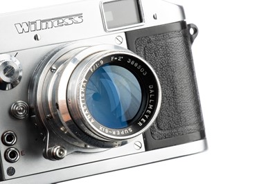 Lot 87 - An Ilford Witness Rangefinder Camera