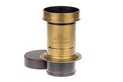 Lot 302 - A W. Watson & Sons No.3 Standard Portrait Camera Lens