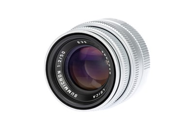 Lot 24 - A Leitz Summicron f/2 50mm Lens