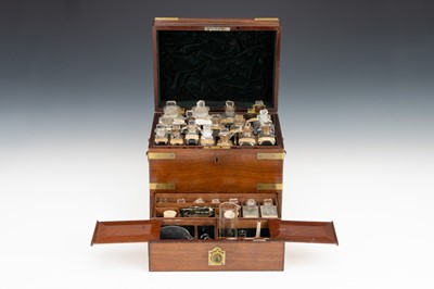 Lot 7 - A Large & Fine Victorian Medicine Chest