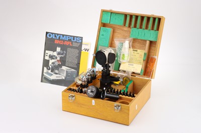Lot 384 - 3 Olympus Microscope Objectives - UVFL