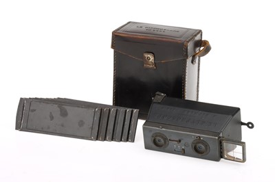 Lot 334 - A Jules Richard Glyphoscope Stereo Plate Camera