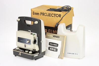 Lot 514 - An Ilford Elmo FP-C Dual Format Super 8 and 8mm Projector