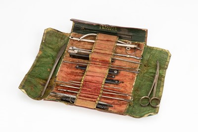 Lot 72 - A French Pocket Minor Surgery Set