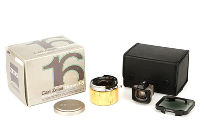 Lot 256 - A Contax Carl Zeiss Hologon T* f/8 16mm Lens