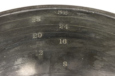Lot 75 - Large Pewter Bleeding Bowl