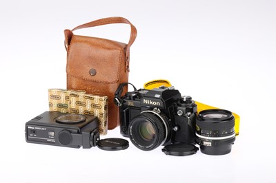 Lot 163 - A Black Nikon FA 35mm SLR Camera