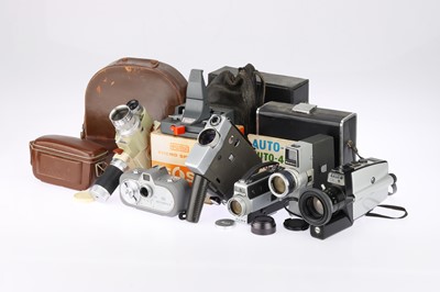 Lot 550 - A Mixed Selection of Various Cine Movie Cameras