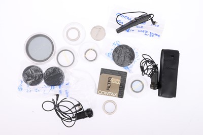 Lot 457 - A Selection of Contax Camera Accessories