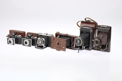 Lot 309 - A Mixed Selection of Folding Cameras