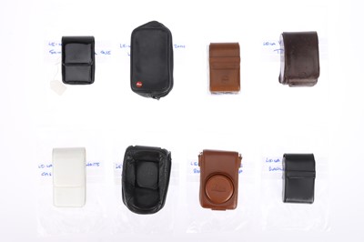 Lot 51 - A Mixed Selection of Leica Compact Cases