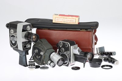 Lot 534 - Paillard Bolex 8mm Equipment