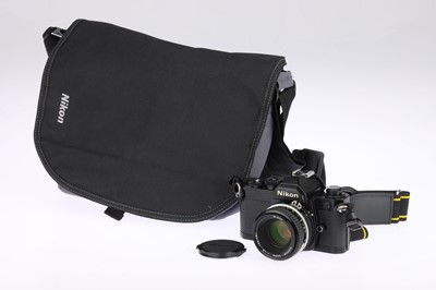 Lot 145 - A Nikon FM 35mm SLR Camera