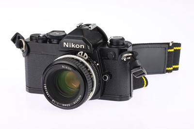 Lot 145 - A Nikon FM 35mm SLR Camera