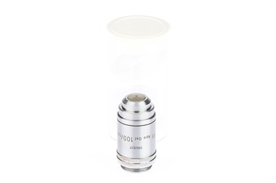 Lot 633 - Leitz Wetzlar PL APO 100 Microscope Objective