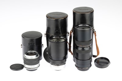 Lot 377 - A Group of Topcor 35mm SLR Lenses