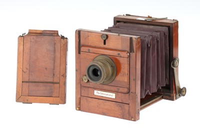 Lot 392 - A J. Lancaster & Sons International Quarter Plate Field Camera