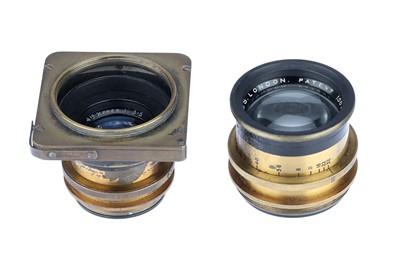 Lot 393 - A Ross Xpres f/3.5 4" Brass Lens