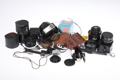 Lot 442 - A Selection of Lens Converters and Other Accessories