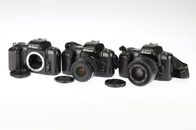 Lot 80 - A Selection of Nikon 35mm AF SLR Cameras