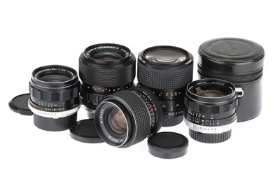 Lot 370 - A Selection of Minolta and Other Lenses