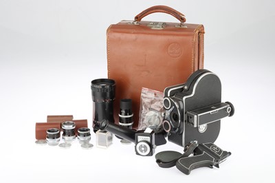 Lot 16 - A Paillard Bolex H16 RX 16mm Reflex Camera