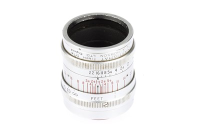 Lot 374 - A Cooke Ivotal Anastigmat f/1.4 1" Lens