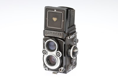 Lot 282 - A Rollei Rolleiflex 3.5F 'White Face' TLR Medium Format Camera