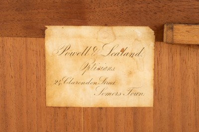 Lot 94 - An Important Original Form of Powell & Leyland’s ‘New Microscope’ Dated 1843
