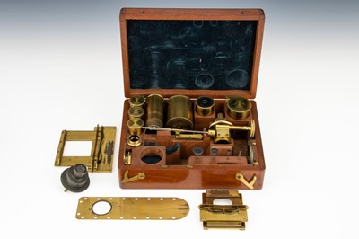 Lot 94 - An Important Original Form of Powell & Leyland’s ‘New Microscope’ Dated 1843