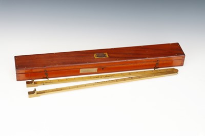 Lot 149 - Custom Officers Folding Yard Measure