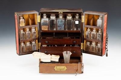 Lot 8 - A Large Victorian Domestic Medicine Chest