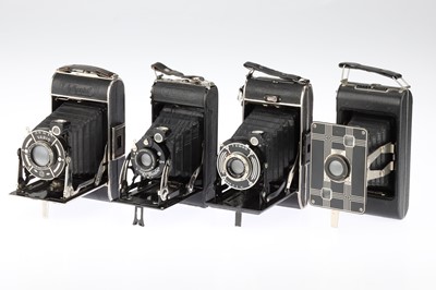 Lot 283 - A Selection of Medium Format Folding Cameras