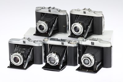 Lot 267 - A Mixed Selection of Five Medium Format Folding Cameras