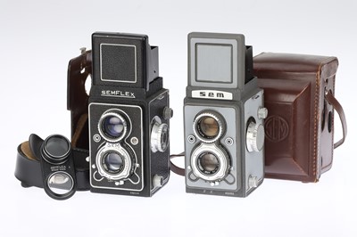 Lot 268 - Two SEM TLR Medium Format Cameras