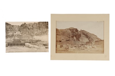 Lot 80 - Group of Early Salt Prints by Robertson and Beato