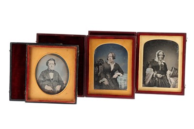 Lot 12 - 3 Quarter Plate Daguerreotypes