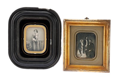 Lot 13 - 2 Framed Daguerreotypes