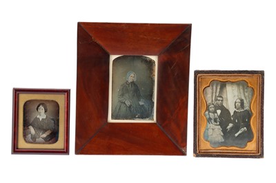 Lot 23 - 3 Framed Daguerreotypes