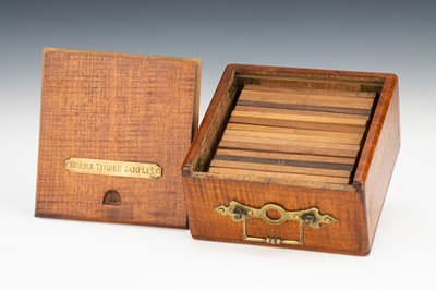 Lot 188 - An Unusual Set of 'Burma Timber Samples'