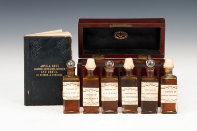 Lot 19 - A Small Victorian Homeopathic Medicine Chest