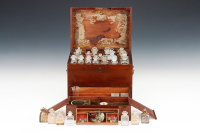 Lot 24 - A Good Sized Victorian Domestic Medicine Chest