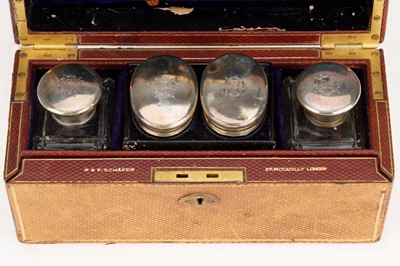 Lot 32 - A Small Victorian Travelling Medicine Chest