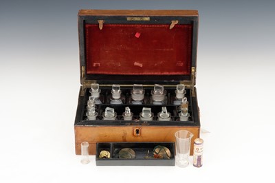 Lot 33 - A Travelling Medicine Chest
