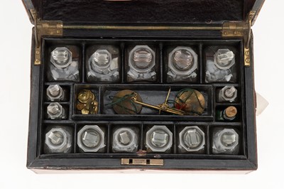 Lot 33 - A Travelling Medicine Chest
